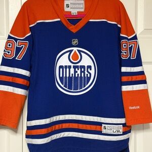 Reebok Oilers McDavid Jersey 97